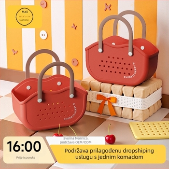 Kupaonska košara za pohranu – crtani slatki stil; Model TH-8119; Materijal PP/TPR; Primjena: donje rublje, uredski pribor, voće, povrće, knjige i časopisi, promjena odjeće