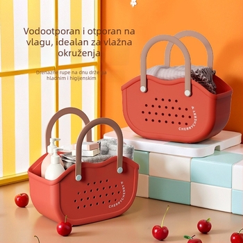 Kupaonska košara za pohranu – crtani slatki stil; Model TH-8119; Materijal PP/TPR; Primjena: donje rublje, uredski pribor, voće, povrće, knjige i časopisi, promjena odjeće