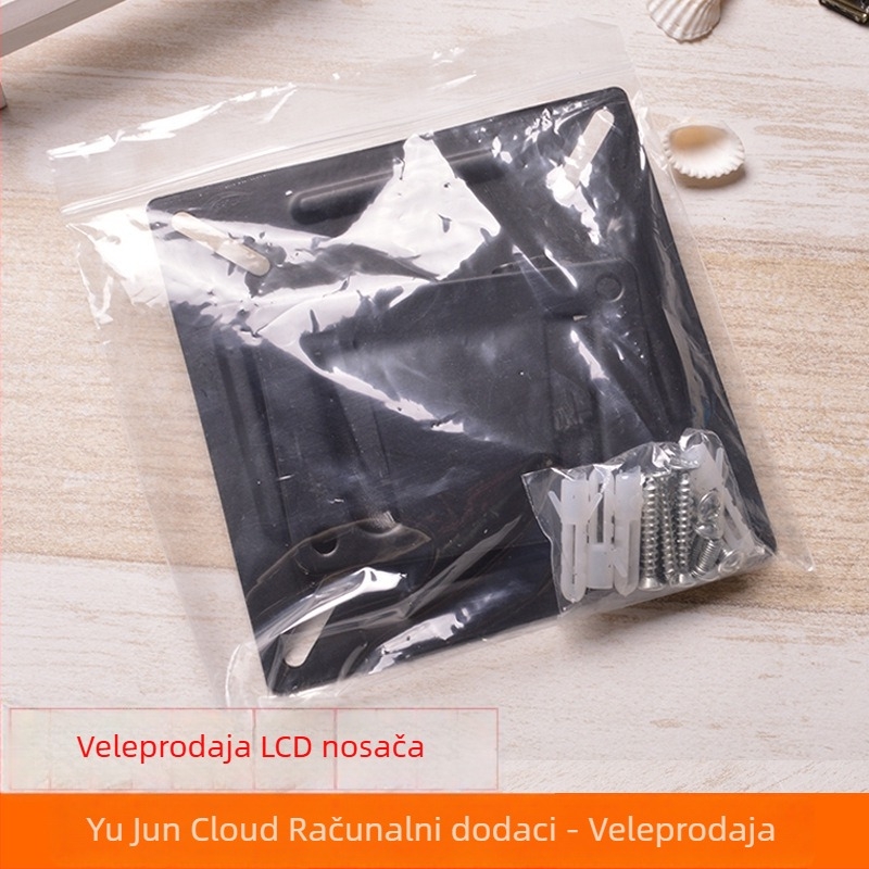 Držač LCD monitora za zid, model C11, nosivost 11–15 kg, željezna konzola, s otvorom za zaključavanje