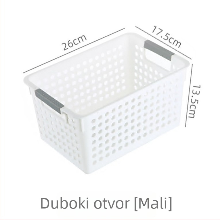 Stolni koš za pohranu, debelog dizajna, velike kapacitete, plastični, model hc-870, moderni jednostavni stil