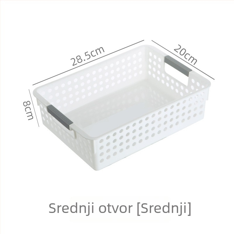 Stolni koš za pohranu, debelog dizajna, velike kapacitete, plastični, model hc-870, moderni jednostavni stil