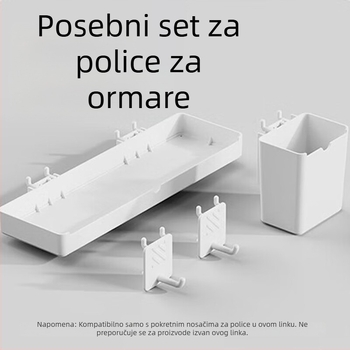 Mobilni TV stalak s perforiranom pločom – Shell Stone Dbtcpj, mehaničko upravljanje, dodaci za televizor