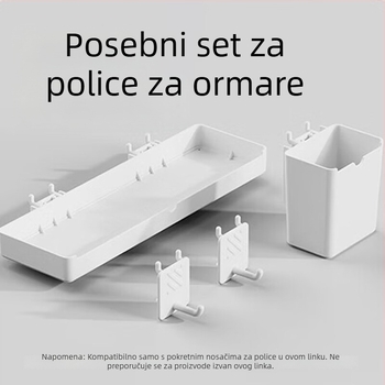 Mobilni TV stalak s perforiranom pločom – Shell Stone Dbtcpj, mehaničko upravljanje, dodaci za televizor