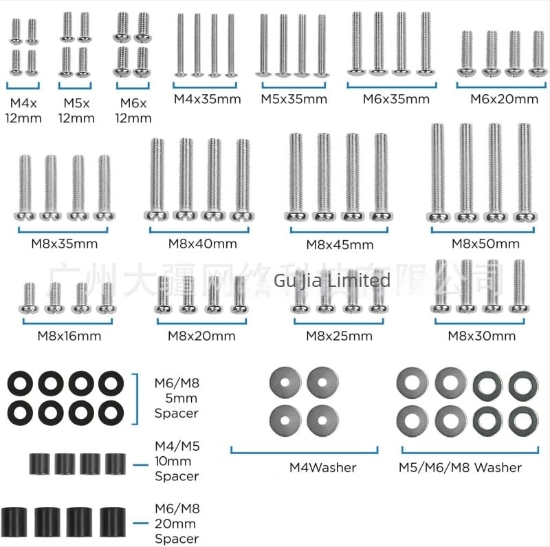 Set vijaka za montažu televizora M568, mehaničko upravljanje, licencirana privatna marka