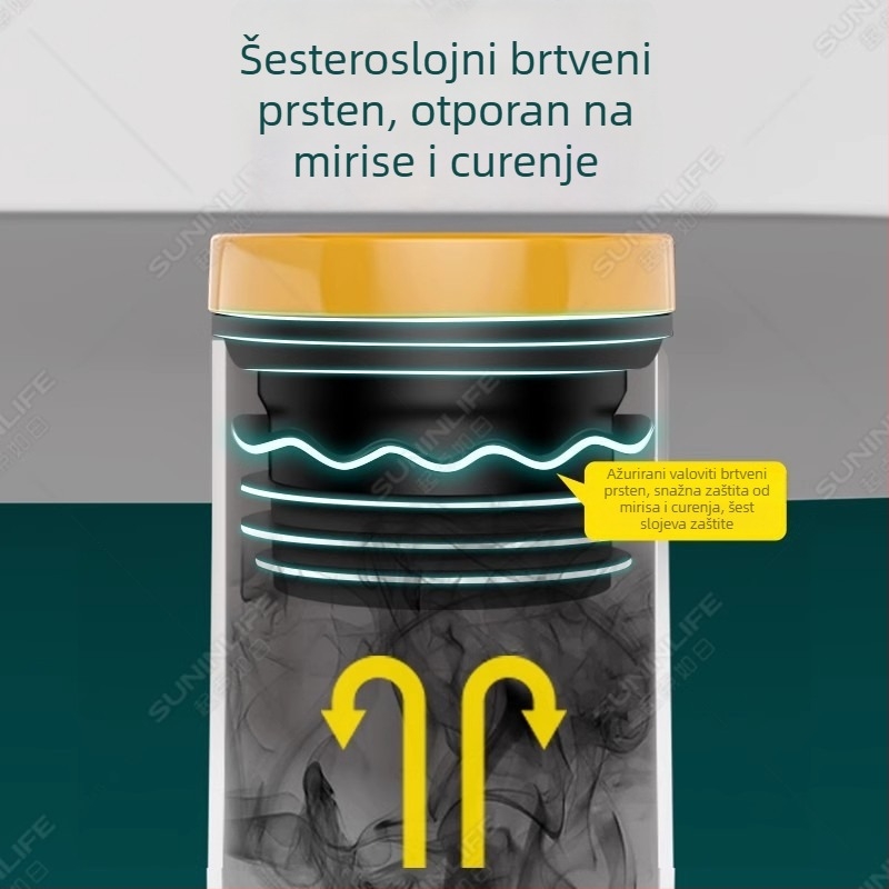 Toaletni flanšni tesni prsten – debeli gumeni prsten, protiv mirisa, integrirani silikon, snažna ljepiljiva traka, ručna izrada