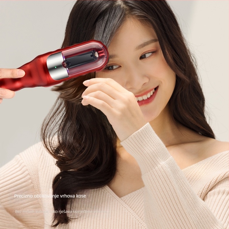 Potpuno automatski šišač za kosu s glavom za rezanje od titanijeve legure, motor s četkicama, ugrađena baterija 500–800 mAh, do 1 sat rada, niski šum