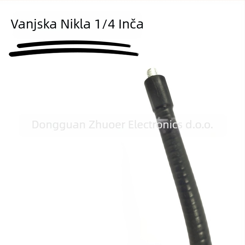 Držač monitora s 360° rotacijom, metalna konstrukcija, toplinski skupljiva cijev, fleksibilan vrat