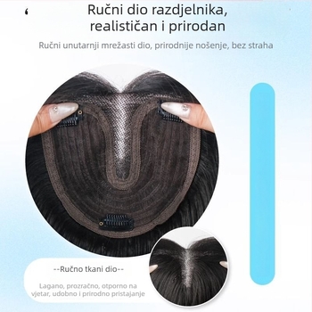 Čipkasta perika za žene, srednji razdjel, volumen kose s velikim valovima; vlakna otporna na toplinu; model: čipkasti dio; tehnologija: mehanizam; nije dopušteno bojanje ili trajno uvijanje