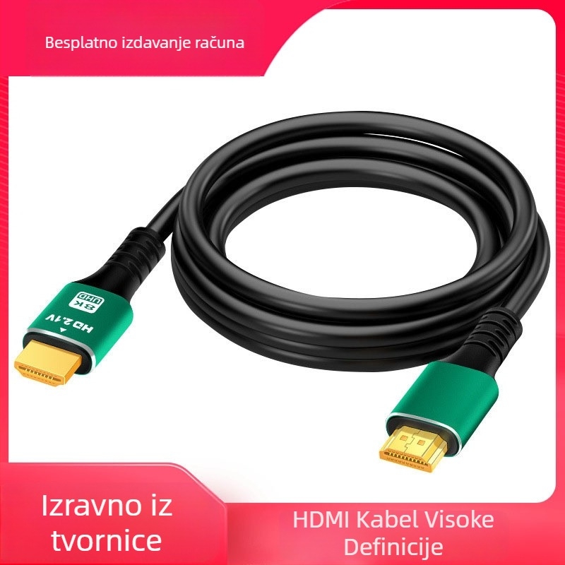 HDMI 2.1 produžni kabel s bakrenim vodičem za 8K televizore, projektore, monitore i set-top boxove