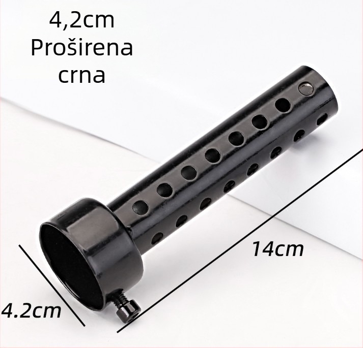 Modificirana ispušna cijev za motocikl, Mopie Silencer, željezo, za modifikaciju motocikla