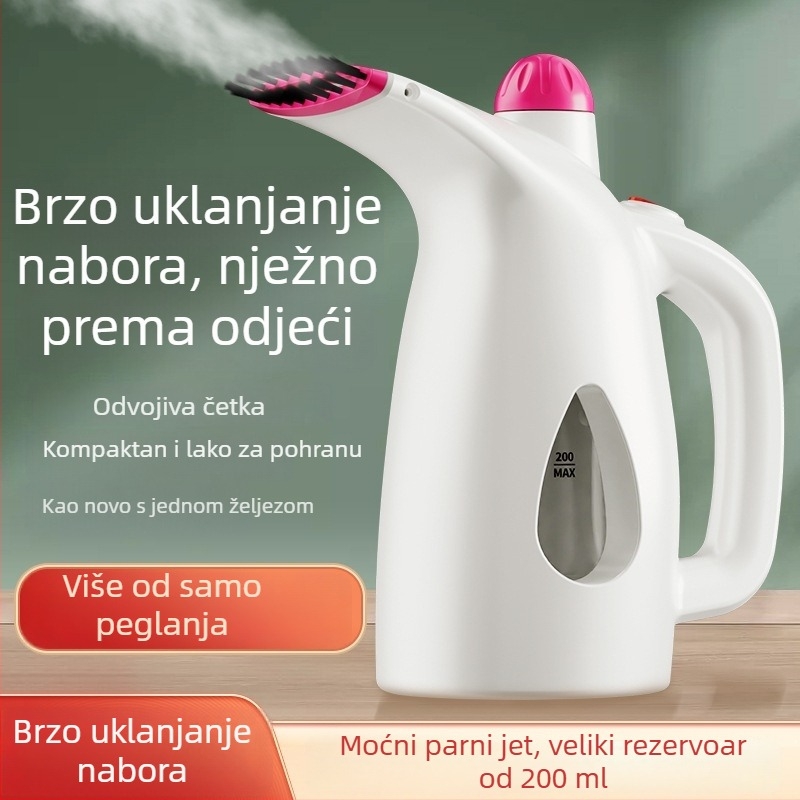 Ručni parni glačalo za odjeću – prijenosno, napon ≤36V, snaga <1000W, izvor napajanja: Drugo