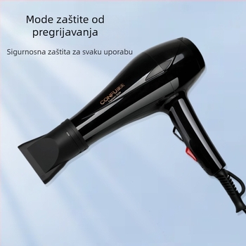 Sušilo za kosu 1800W DC motor, 220V, kontrola temperature vrućeg zraka, zaštita od pregrijavanja
