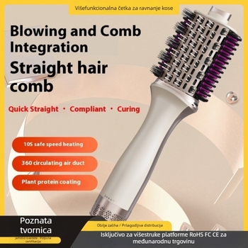 3-u-1 sušilo za kosu s toplim zrakom za ravnanje, volumen i uvijanje — NX-03 | AC motor, 50 W, 220 V, 3 brzine, hladan/topli zrak