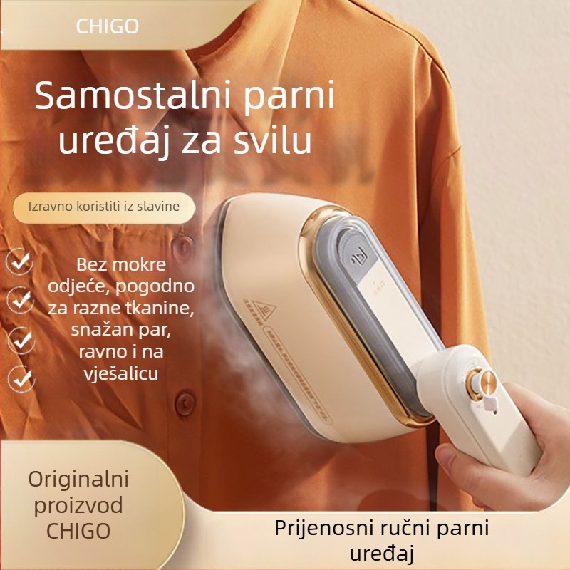 Ručni aparat za parenje odjeće Chigo - snažan para, prenosan, okretna glava (Brand: Chigo; Napon: 111–240 V; Kategorija: Aparat za parenje odjeće)