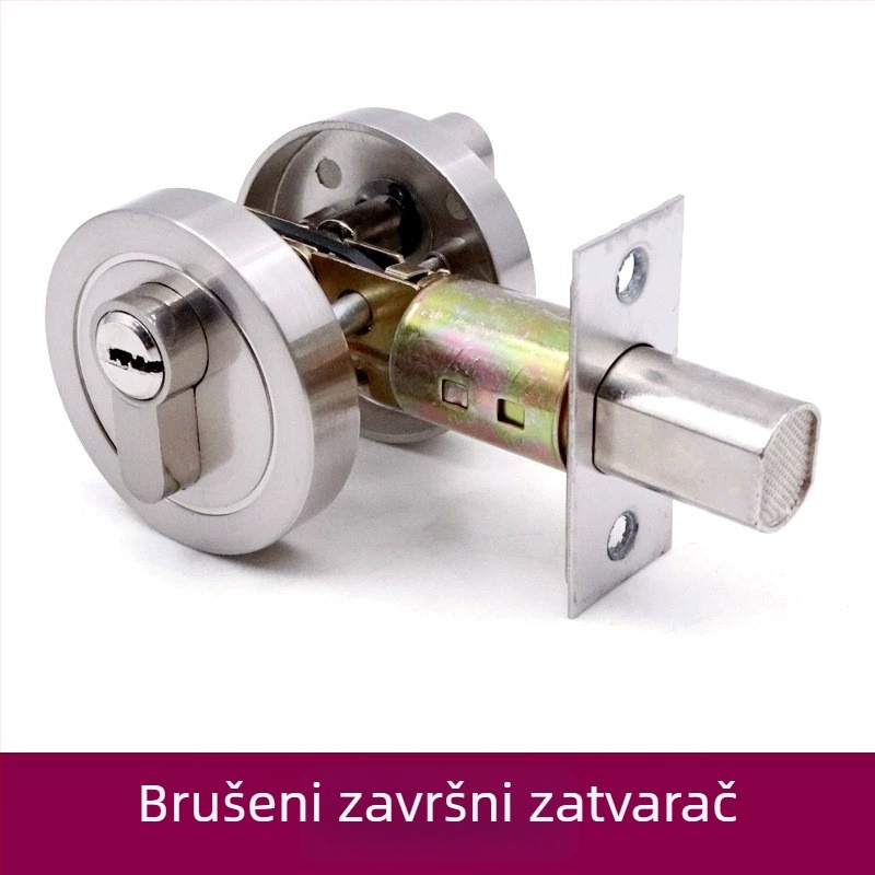 Yigu skrivena brava za vrata za unutarnje drvene vrata, cinkov spoj, moderan minimalistički stil