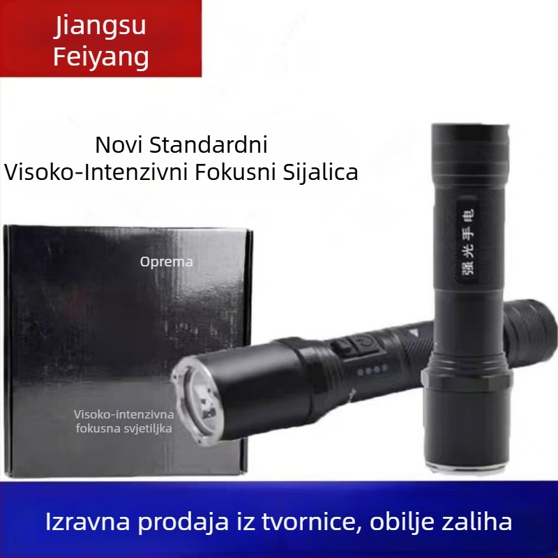 Svjetiljka od aluminijske legure s LED, 3 W, 2000 mAh, punjiva