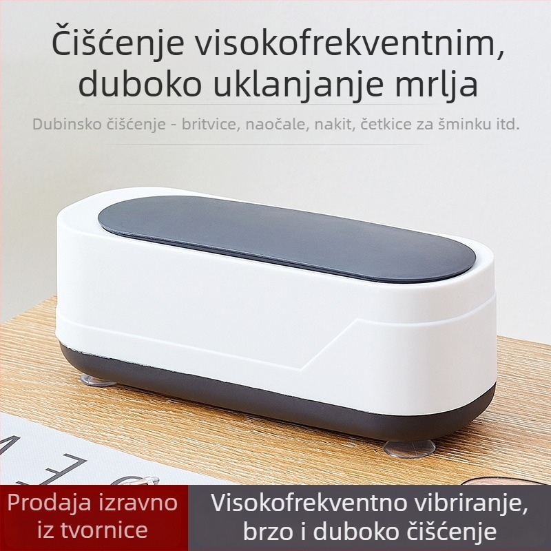 Ultrazvučni stroj za čišćenje kontaktnih leća, mehanički način rada, napajanje USB, 3,7 V, 3 W, kapacitet ≤300 ml