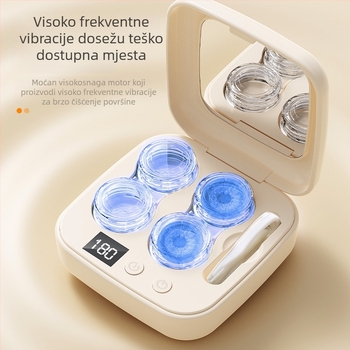 Laita ultrazvučni automatski uređaj za čišćenje kontaktnih leća, ovlaštena privatna marka, neto težina 500 g