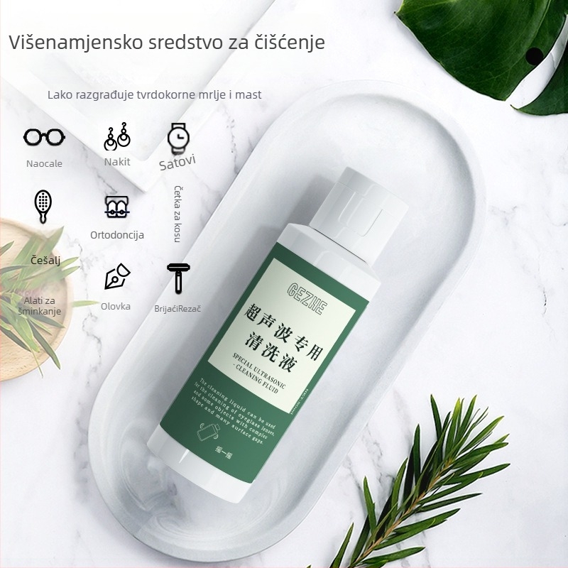 Ultrazvučni čistač s tekućinom za čišćenje za naočale, satove i nakit — napajanje USB, mehanički način rada, kapacitet do 300 ml, jednoslojna regulacija temperature, marka Singer