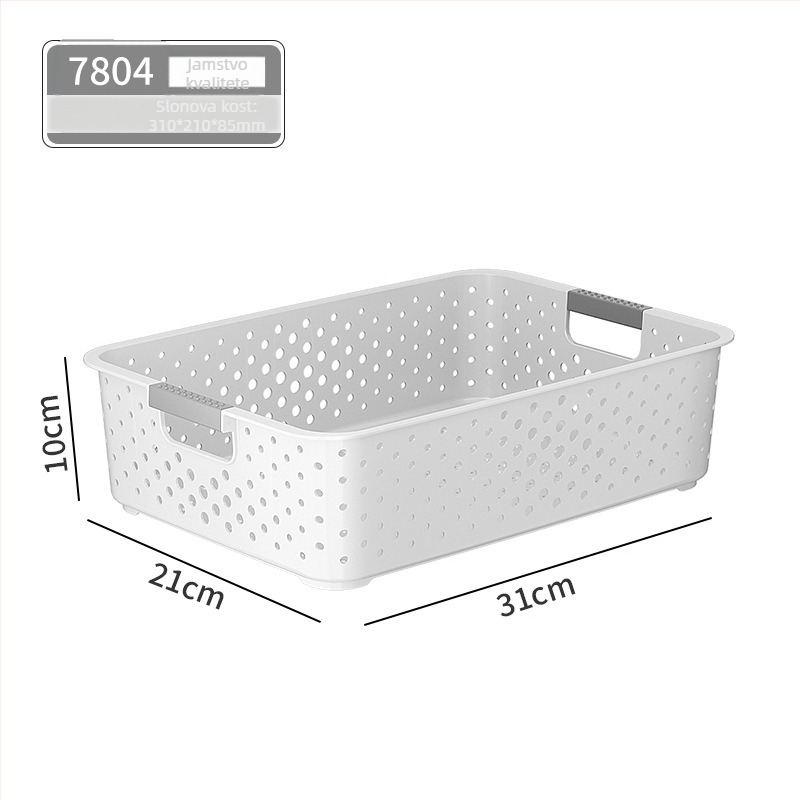 Plastična košnica za pohranu u japanskom stilu, PP materijal, stolni organizator za kozmetiku i sitne predmete