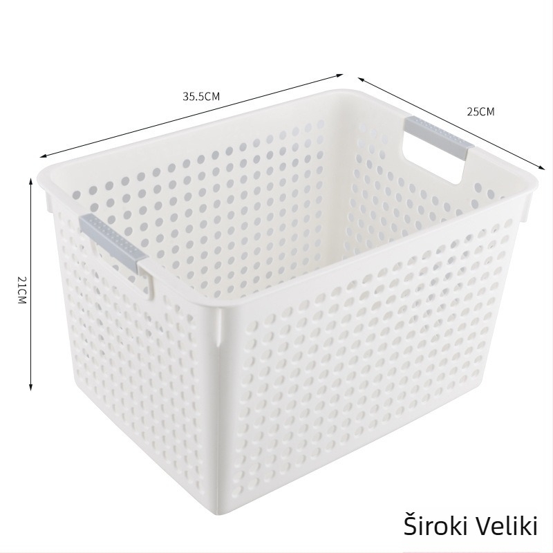 Koš za pohranu Mutual abundance – plastika, za voće i povrće, Model Storage Basket, Stil: Moderna jednostavnost