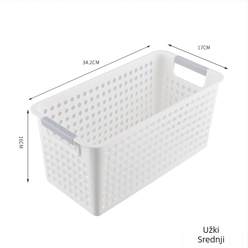 Koš za pohranu Mutual abundance – plastika, za voće i povrće, Model Storage Basket, Stil: Moderna jednostavnost