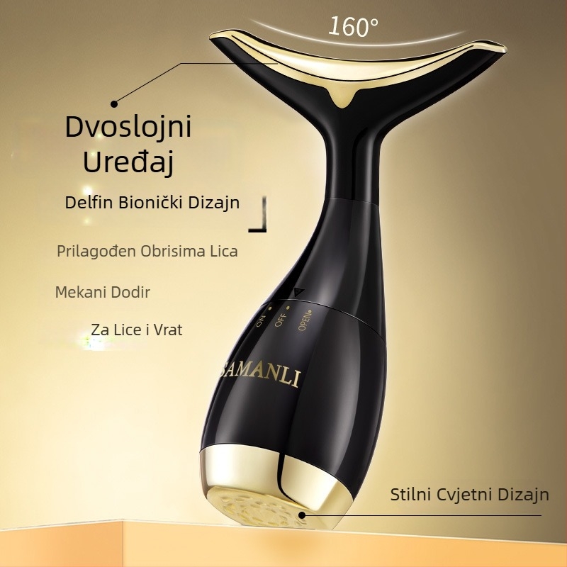 Kućni uređaj za masažu i pomlađivanje kože – prenosiv, ugrađena baterija 500–800 mAh, IPX1 vodootpornost, kućna uporaba