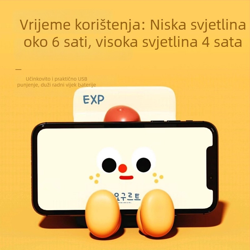 Noćna svjetiljka s crtić dizajnom mliječne kutije, ugrađena baterija, ABS sjenilo, CE certifikat, gumb prekidač, tiskani logo