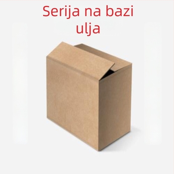 Okrugli pečatni naljepnica za kutije od BOPP-a, ljepilo na bazi ulja, izrez po obliku, debljina 0.025/0.05 mm, tisk loga, 20-100°C