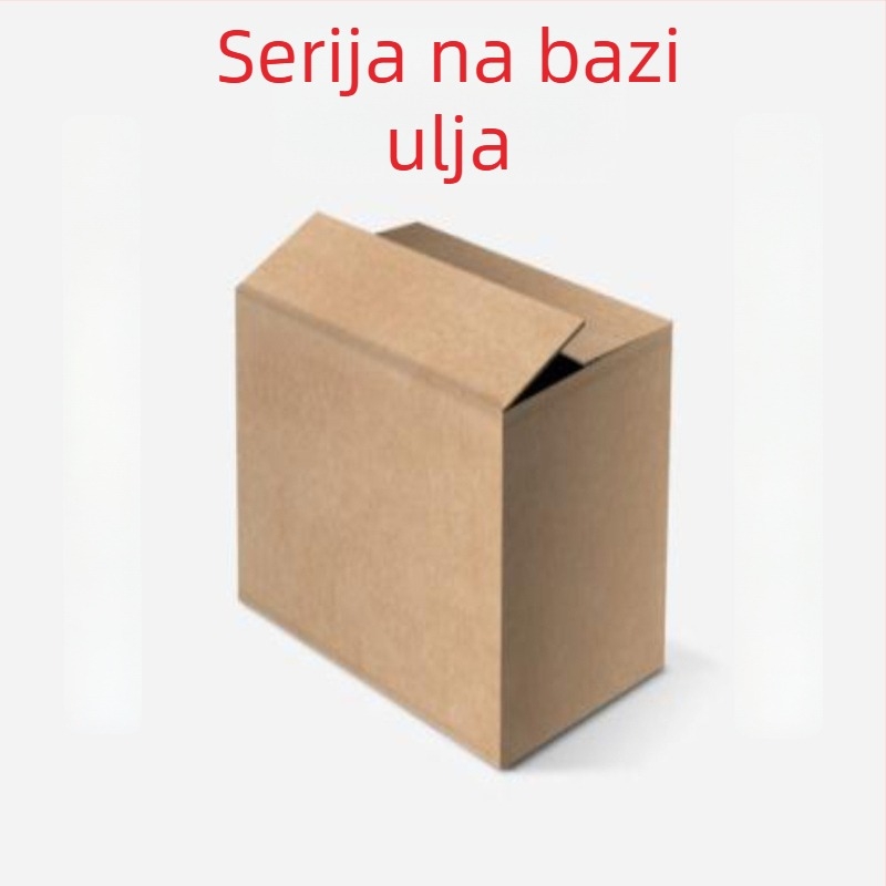 Okrugli pečatni naljepnica za kutije od BOPP-a, ljepilo na bazi ulja, izrez po obliku, debljina 0.025/0.05 mm, tisk loga, 20-100°C