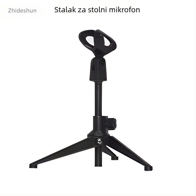 Stativ stolni mikrofon sa tri noge za bežični kondenzatorski mikrofon — Record Work