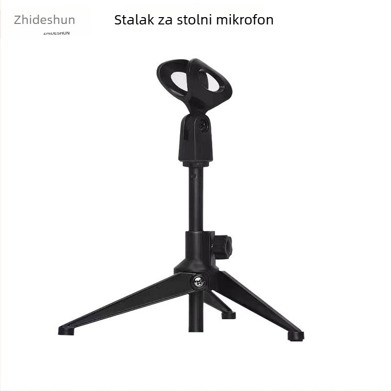 Stativ stolni mikrofon sa tri noge za bežični kondenzatorski mikrofon — Record Work