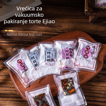 Vrećica za vakuum za pakiranje hrane, glatka površina, dvostrano brtvljenje; materijal: poliester; namjena: pakiranje hrane; licencirana privatna marka