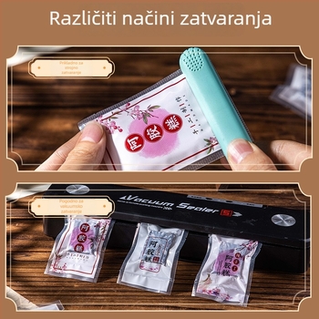 Vrećica za vakuum za pakiranje hrane, glatka površina, dvostrano brtvljenje; materijal: poliester; namjena: pakiranje hrane; licencirana privatna marka