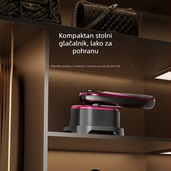 Ručni parni glačalo za odjeću, prenosivo s 3 razine temperature, posuda od aluminijske ljevaonice, AC napajanje 110/220V, kapacitet ispod 0,8 L