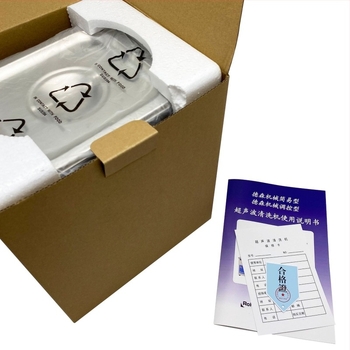 Ultrazvučna jedinica za čišćenje od nehrđajućeg čelika, s jednom glavom, kapacitet 1,8 L, 50 kHz, snaga 50 W