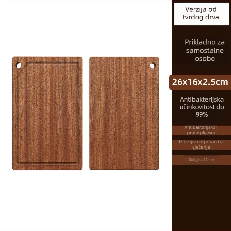 Delong drvena daska za rezanje, dvostrana, pokrenuta u ljeto 2021, bez uvoza