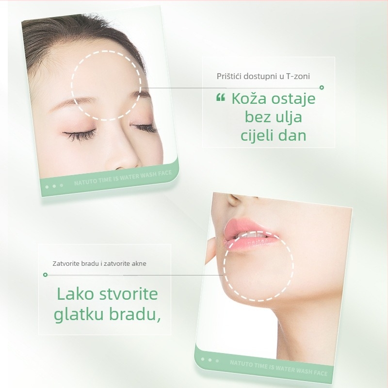 Bisutang maska za nos u T-zoni za uklanjanje crnih mrlja, sužava pore, 2,5 g, pogodna za normalnu/masnu/mješovitu kožu