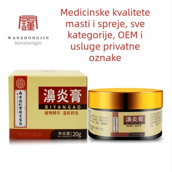 Pasta za upalu nosa — hidratantna formula, Jin Zhong, univerzalna primjena, za sve tipove kože