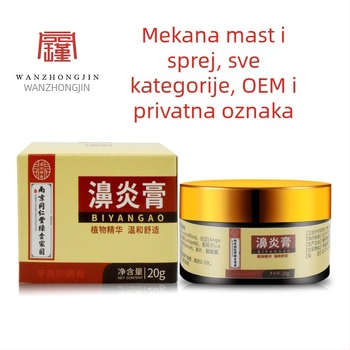 Krema za upalu nosa – hidratacija, Wan Zhongjin, OEM proizvodnja, privatna marka, univerzalna primjena.