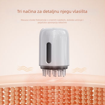 Inteligentni češalj za tekući rastvor na vlasištu, model JY-SY500, 128 g, branda JY, antipruritik i umirujući za vlasište