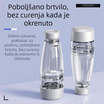 Poseban aplikator za vlasište s kugličnim vrhom za eterična ulja i nutritivne tekućine – prijenosni masažer s ugrađenom baterijom 800–1000 mAh, IPX0