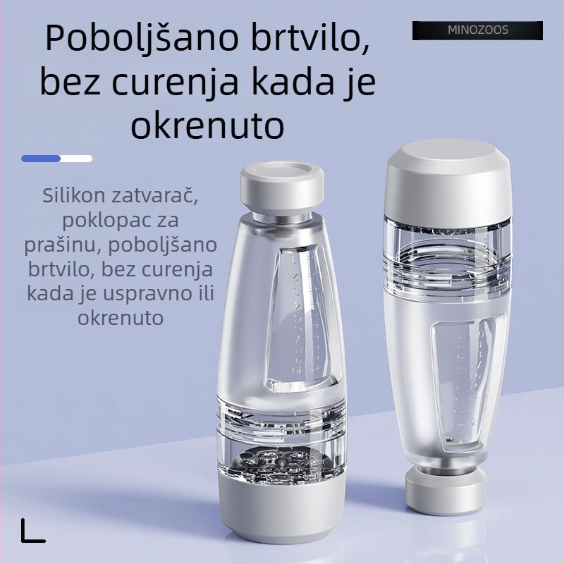 Poseban aplikator za vlasište s kugličnim vrhom za eterična ulja i nutritivne tekućine – prijenosni masažer s ugrađenom baterijom 800–1000 mAh, IPX0