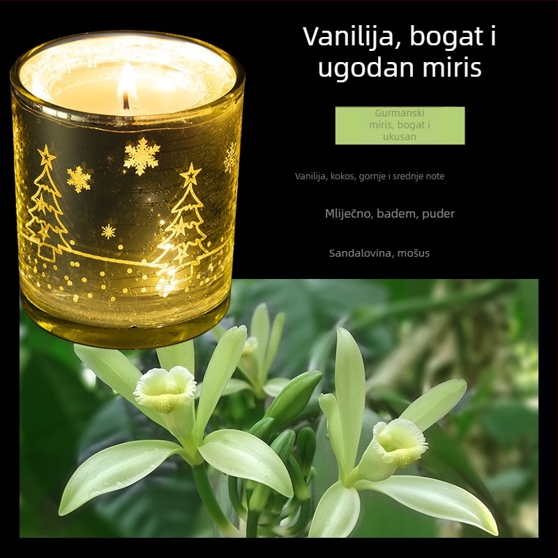 Nothing mirisna aromaterapijska svijeća, u obliku šalice, smjesa voska, polu ručna i polu mehanička izrada