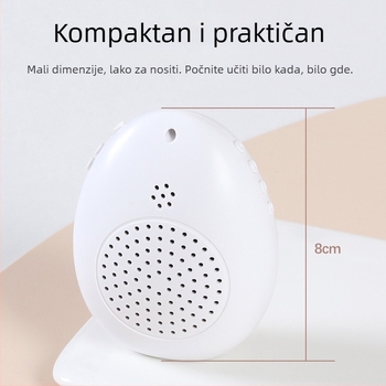 Uređaj za obuku ptica – trener govora papiga, plastično kućište, marka Happy Parrot, za ptice