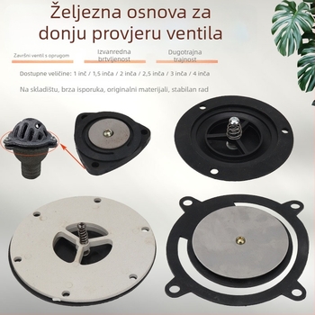 Donja klapna pumpe za benzin, provjerna ventila, lijevano željezo, filtar