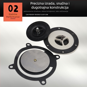 Donja klapna pumpe za benzin, provjerna ventila, lijevano željezo, filtar