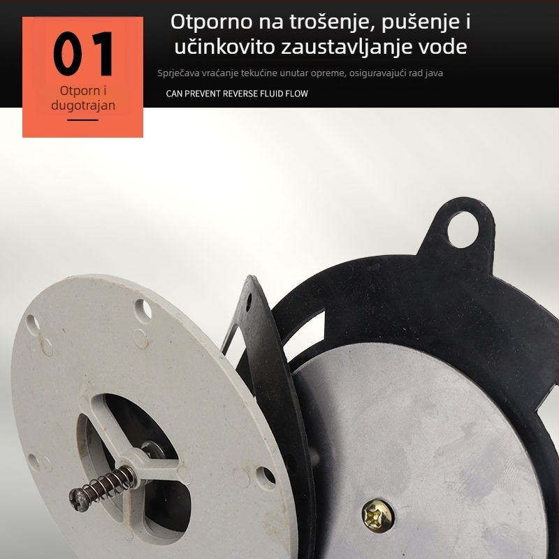 Donja klapna pumpe za benzin, provjerna ventila, lijevano željezo, filtar