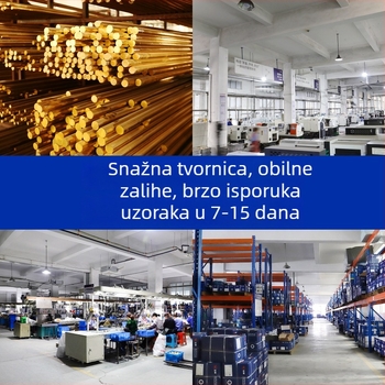 Mosazni filtrni kuglični ventil Yq-1202, fiksni dvostruki ventil za vodu, unutarnji navoja