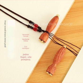 Bakar masažna šipka – prijenosna, 18 g, za zdravstvenu masažu